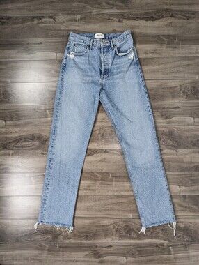 Agolde Women's Jeans 90's Pinch Light Wash Size 25